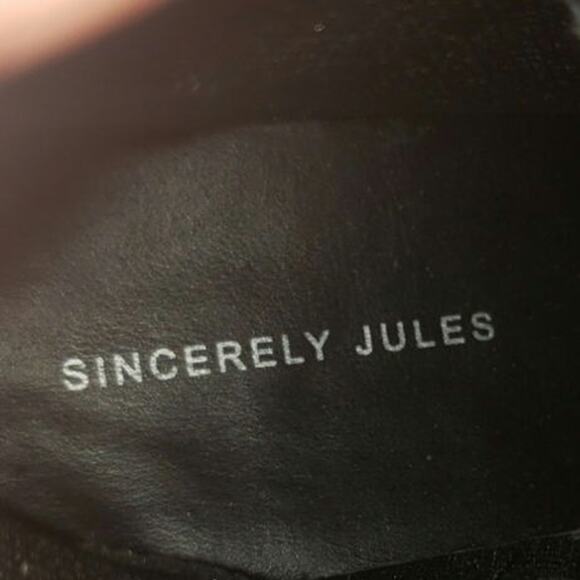 Sincerely Jules Kristy Combat Boots Size 10 Lace and Zip - Picture 4 of 4